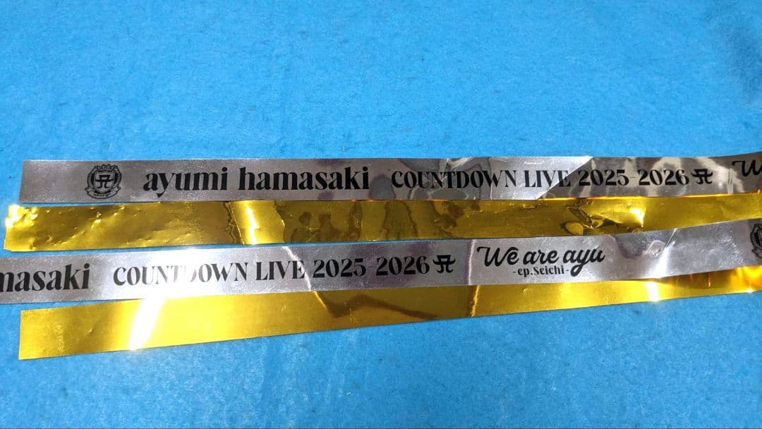 浜崎あゆみ 2025-2026 カウントダウンライブ グッズ3点セット