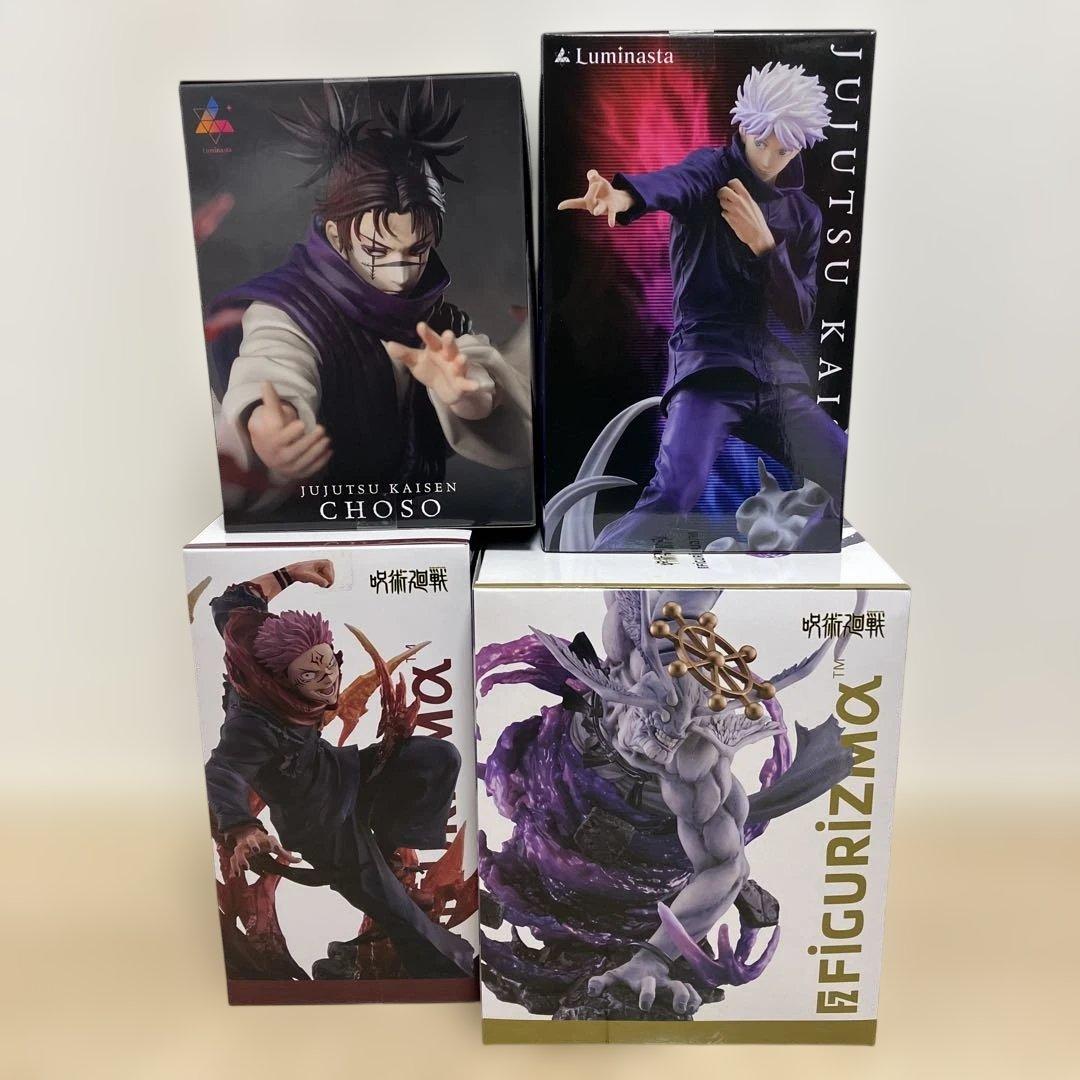 呪術廻戦 フィギュア4箱set 新品未開封 まとめ売り！大人気！最新プライズ！
