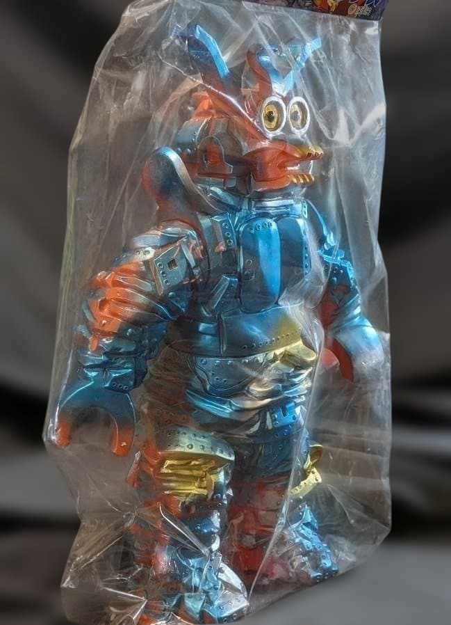 ガルバン ジャイアント「キャプテンウルトラ」登場（ブルマァク復刻）未開封ソフビ