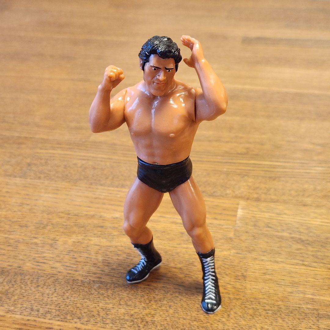激レア アントニオ猪木 フィギュア ソフビ 青タオル 新日本プロレス NJPW