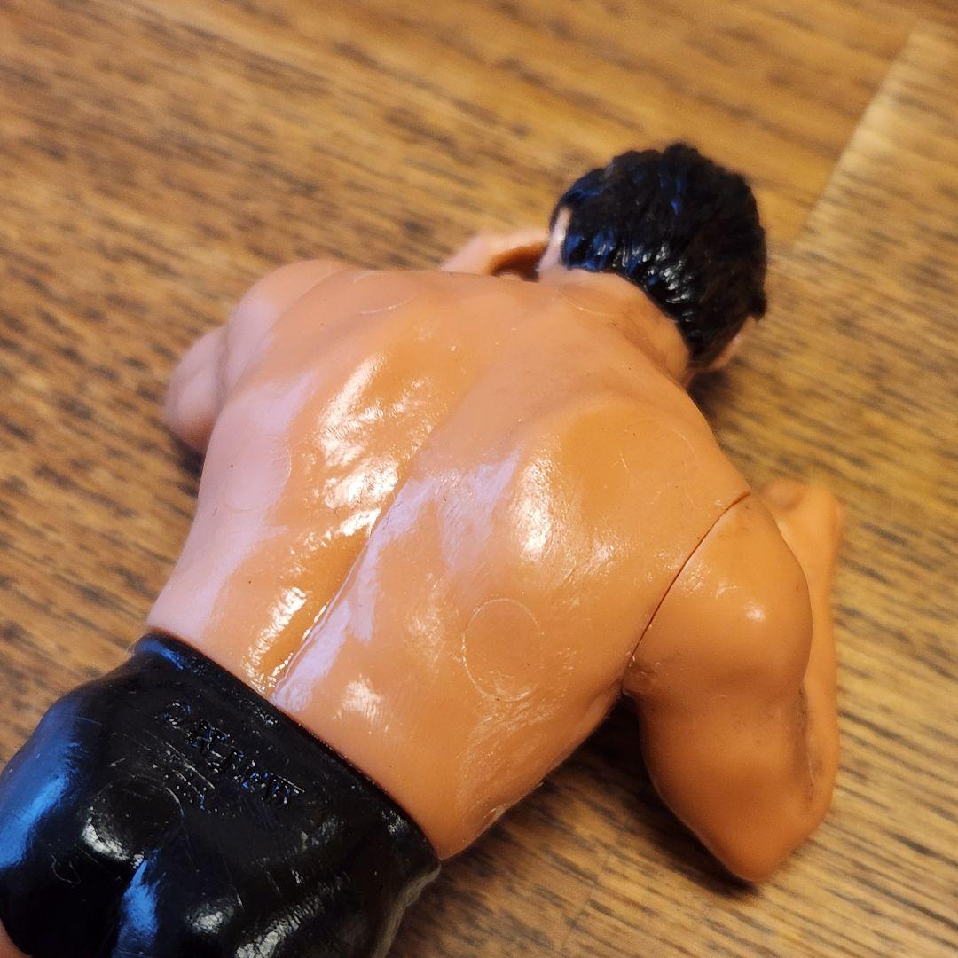 激レア アントニオ猪木 フィギュア ソフビ 青タオル 新日本プロレス NJPW