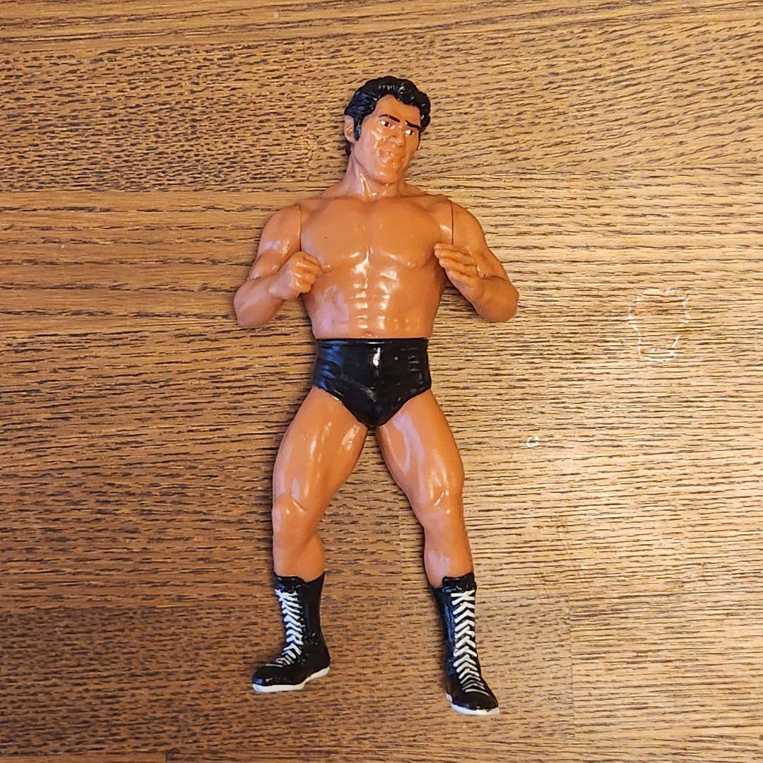 激レア アントニオ猪木 フィギュア ソフビ 青タオル 新日本プロレス NJPW