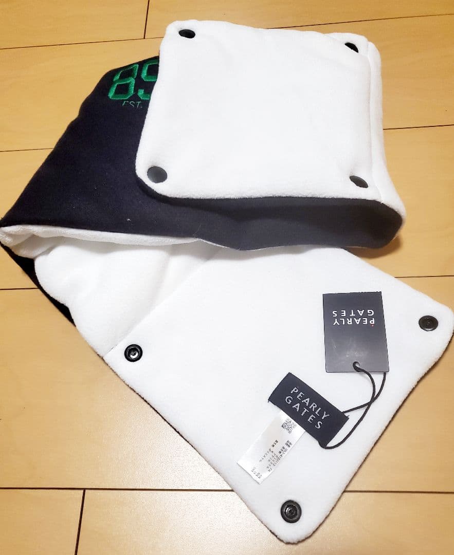 新品 PEARLY GATES キャップ&ネックウォーマー