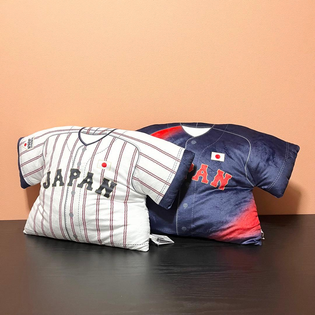 侍ジャパン WBC ユニフォーム超BIGクッション　キャップ型超ビッグクッション