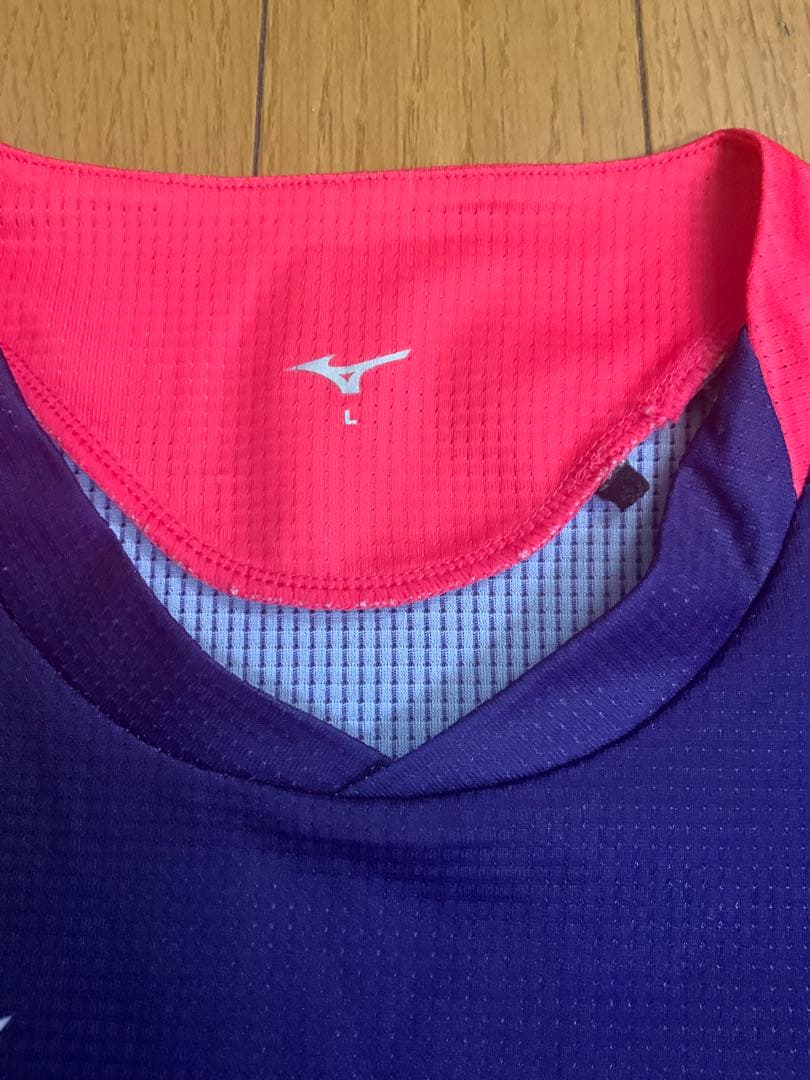 MIZUNO ミズノ本品限りウエア Lサイズ　ユニセックス バドミントン テニス