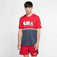 新品未使用　ギャクソウ スポーツTシャツ 赤と紺　サイズM