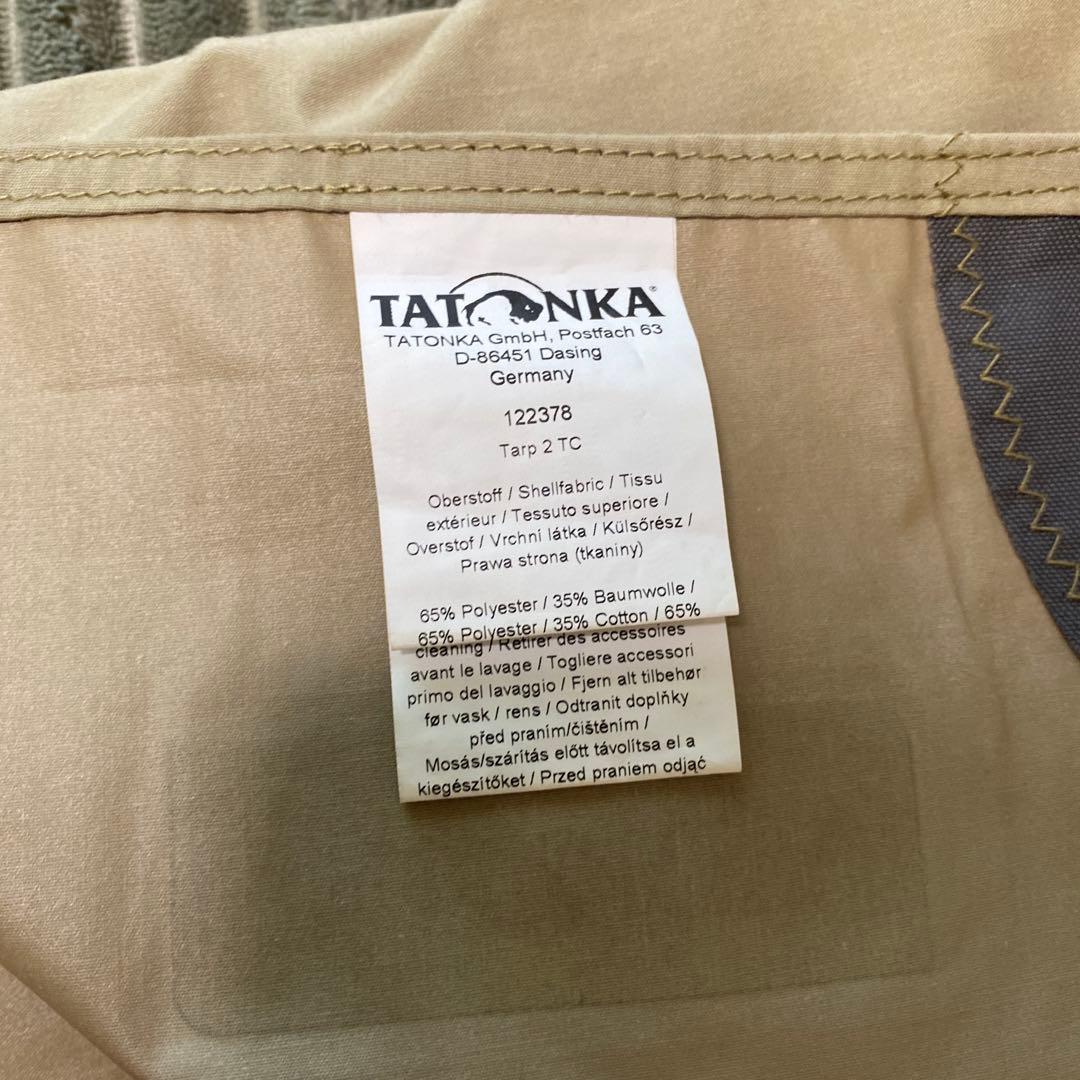 TATONKA Tarp 2 TC ポリコットン タープ