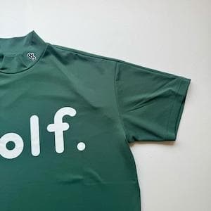 8G SHOOT　LOGO PRINT MOCK NECK S/S TEE