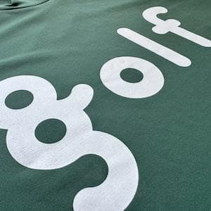 8G SHOOT　LOGO PRINT MOCK NECK S/S TEE
