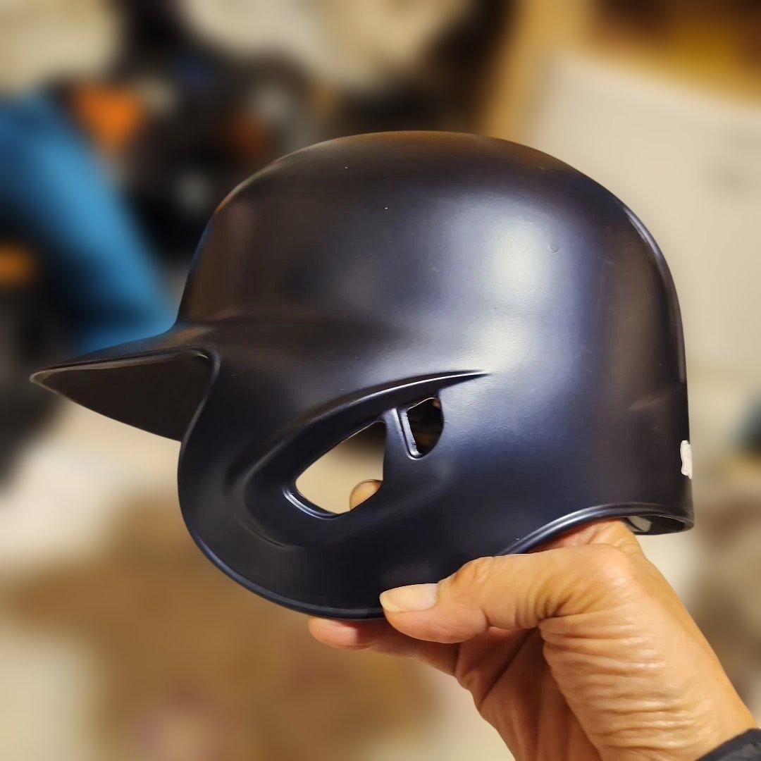 カーボン バッター用ヘルメット ネイビー