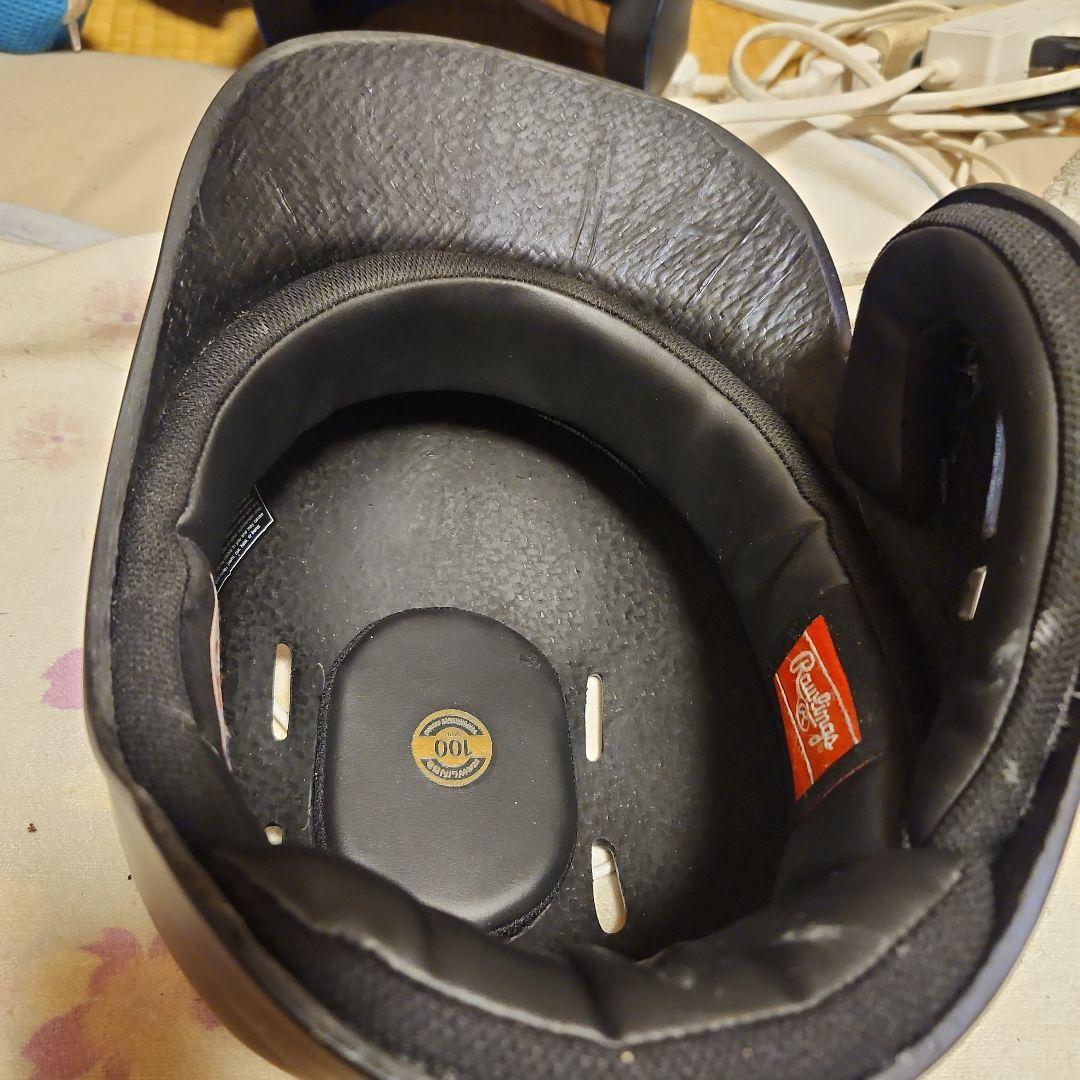 カーボン バッター用ヘルメット ネイビー