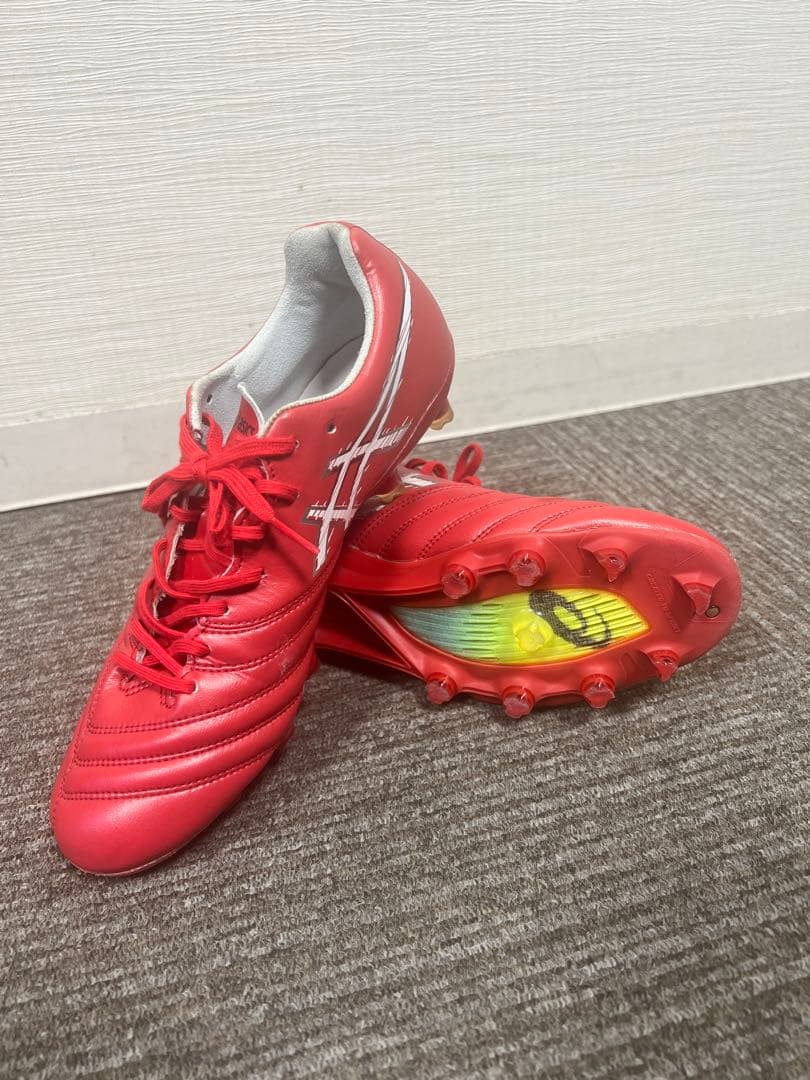 美品☆DS LIGHT X-FLY PRO 3 アシックス クラシックレッド