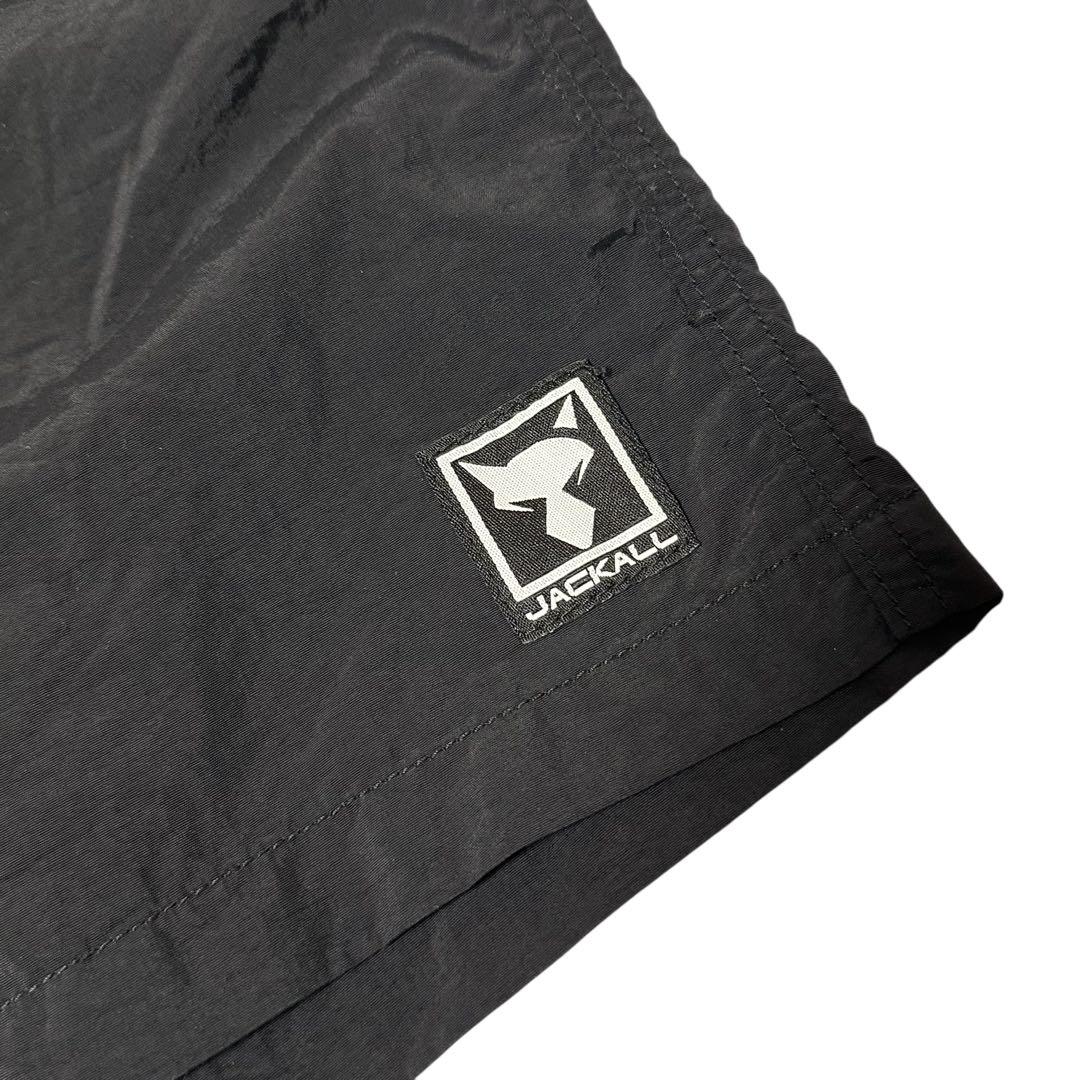 希少 ジャッカル×ワイルドシングス パッカブルショーツ ブラック JACKALL