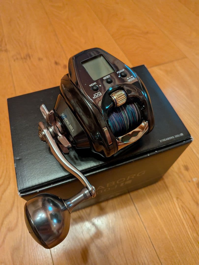 21ダイワ SEABORG 300J L 電動リール　美品