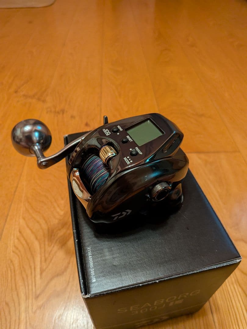 21ダイワ SEABORG 300J L 電動リール　美品