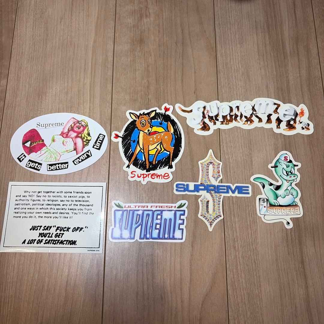 supreme ステッカーセット + おまけ バラ売り不可