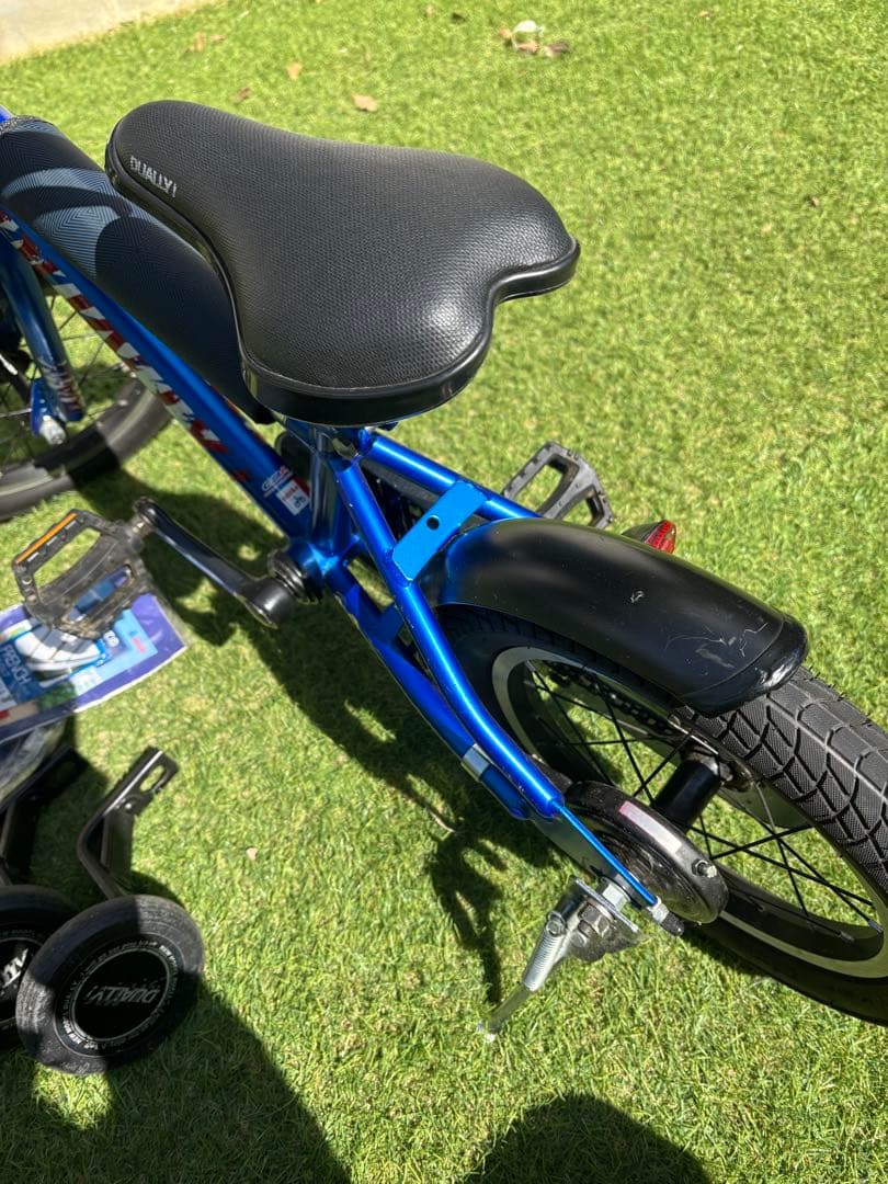 ⭐︎引き取り限定⭐︎ デューリー　自転車　14インチ　補助輪付き
