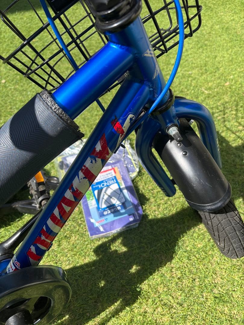 ⭐︎引き取り限定⭐︎ デューリー　自転車　14インチ　補助輪付き