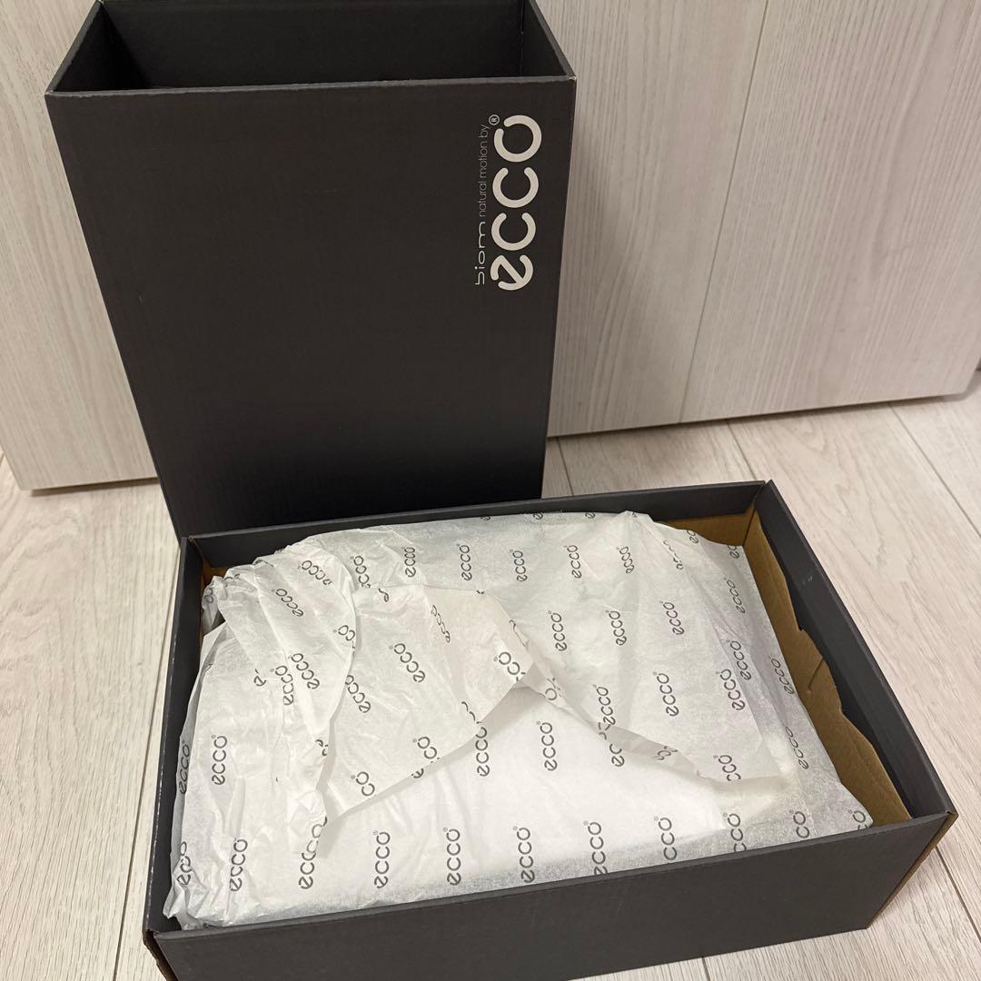 【新品 箱付】ecco ゴルフシューズ 男性用 26.5