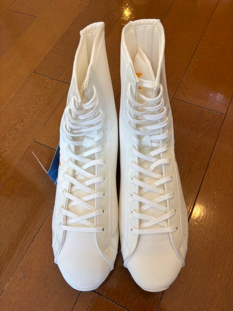 ボクシングシューズ ホワイト ハイカット