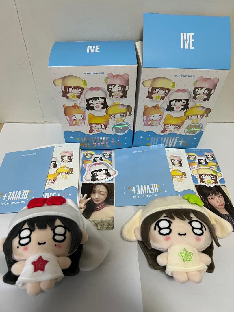 IVE キャラクターぬいぐるみ2体セット