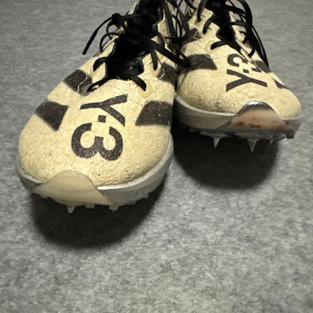 Y3 アディダス　アディゼロプライムSP3 スパイク中古美品　25.5