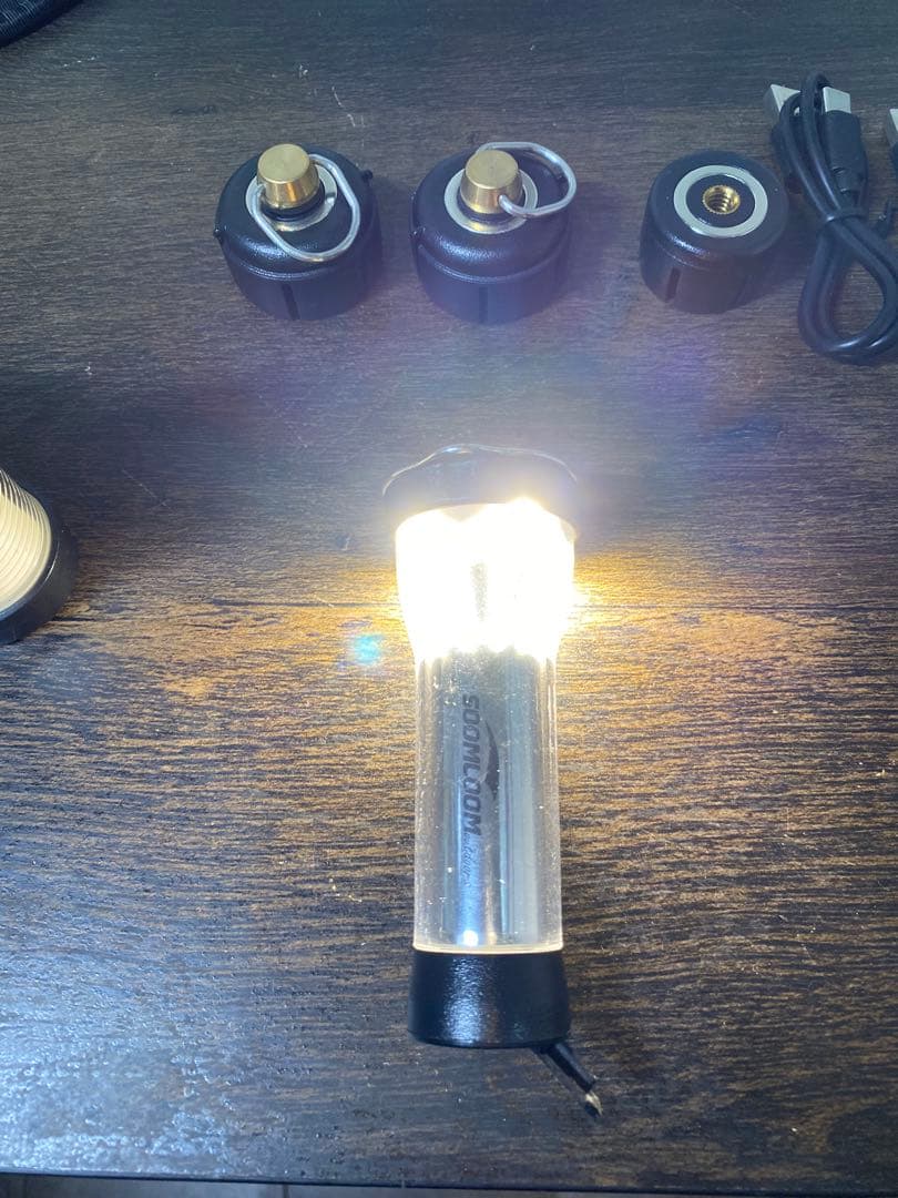 Soomloom LEDランタン　3個セット＋シェード1個