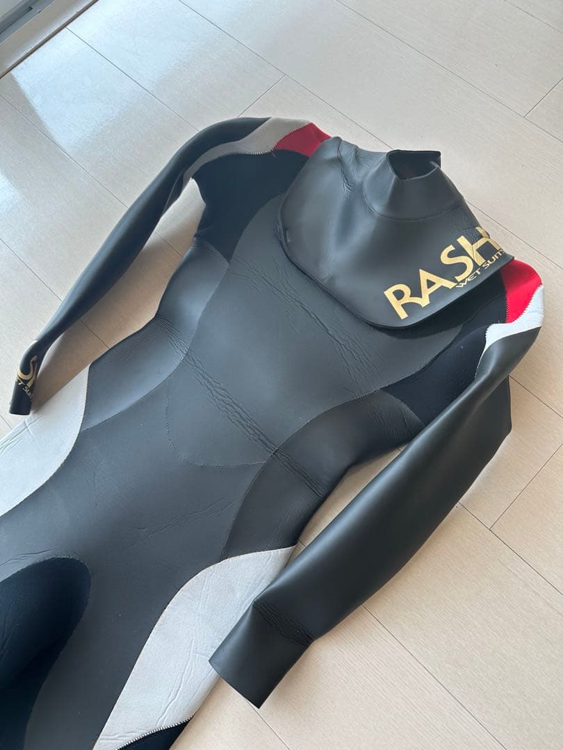 鎌倉RASH ラッシュ ウエット フルスーツ 裏起毛　マリンスポーツ　3×5ミリ