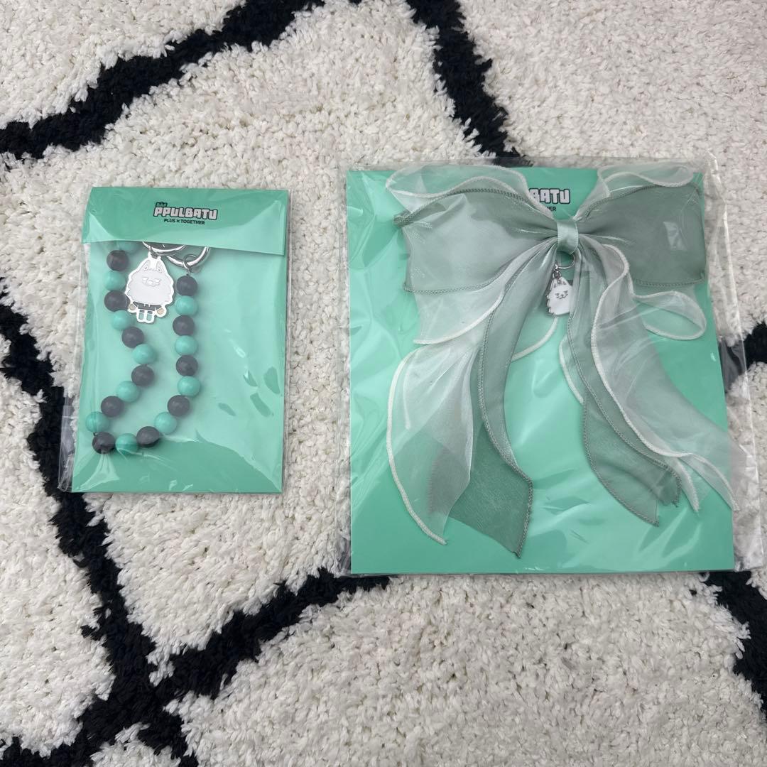 TXT スピン ヨンモン ストラップキーリング キーホルダー、HAIRTIE