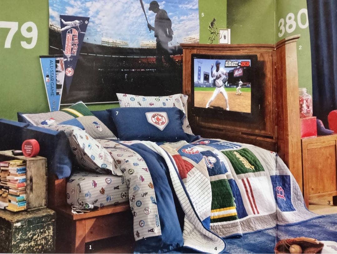 【MLB公式限定品】 シングル用特別寝具