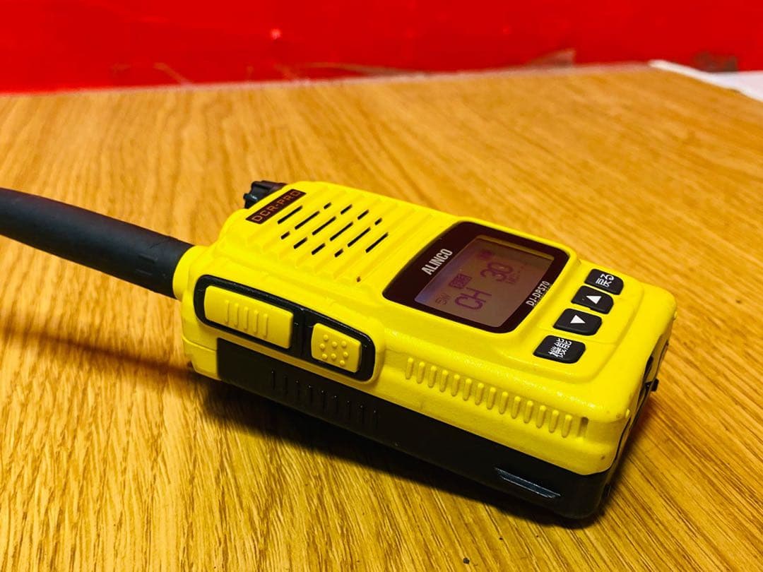 ALINCO DJ-DPS70 デジタル受信機 イエロー 日本制