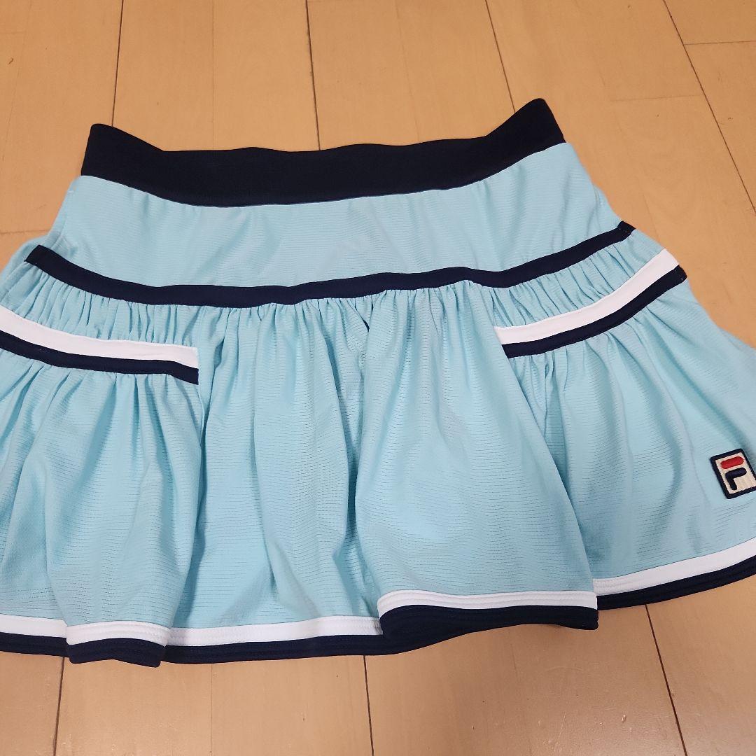 FILA スポーツセットアップ 水色/ネイビー