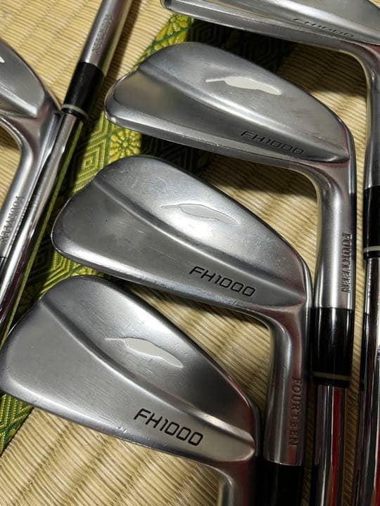 メーカー特注ツアーTＸシャフト装着！フォーティーンＦＨ-１０００アイアン7本