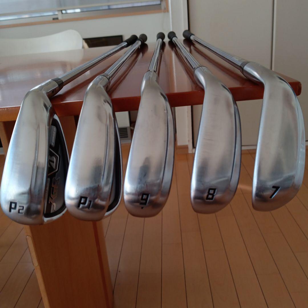 ブリヂストン　 JGR HYBRID FORGED HF1アイアン　5本セット