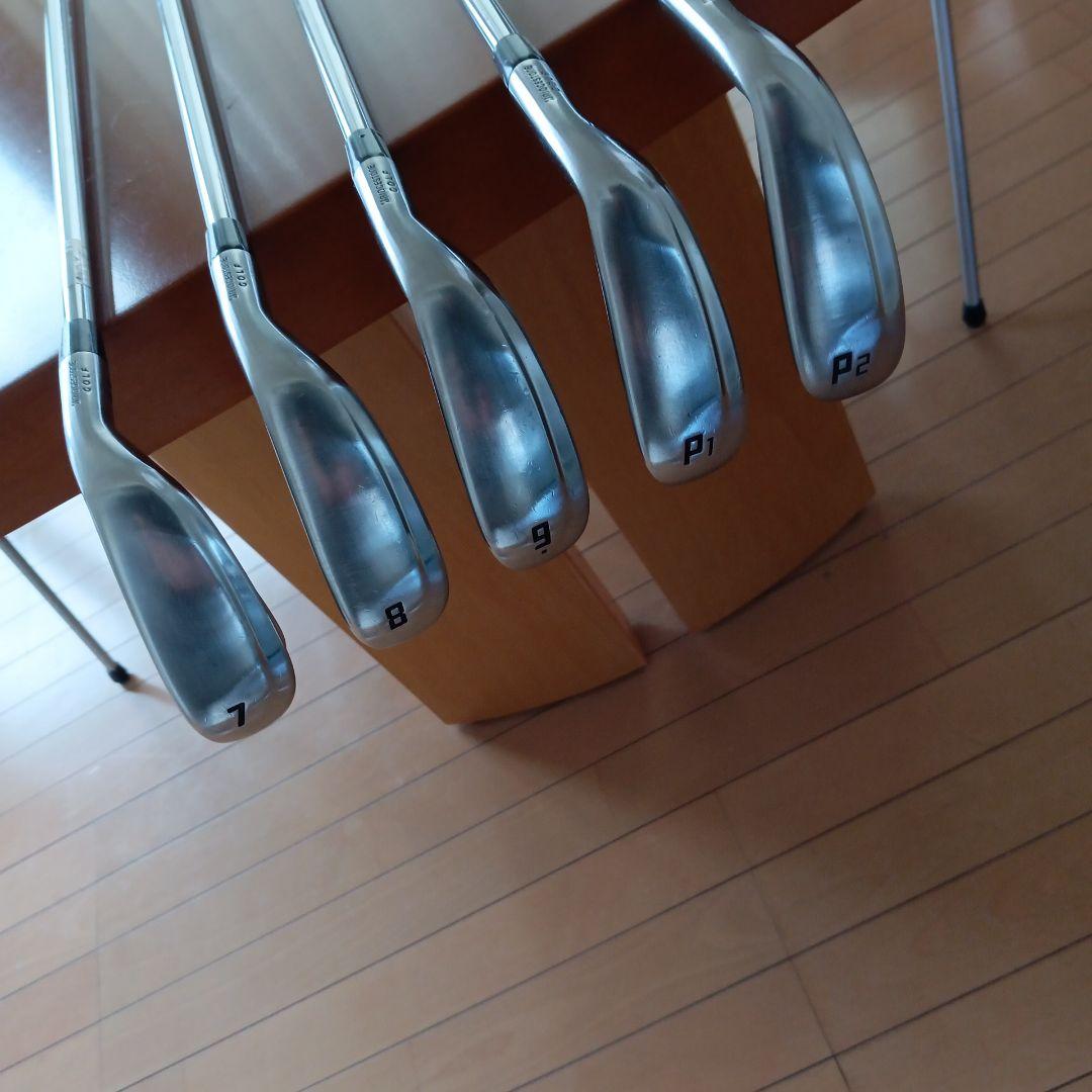 ブリヂストン　 JGR HYBRID FORGED HF1アイアン　5本セット