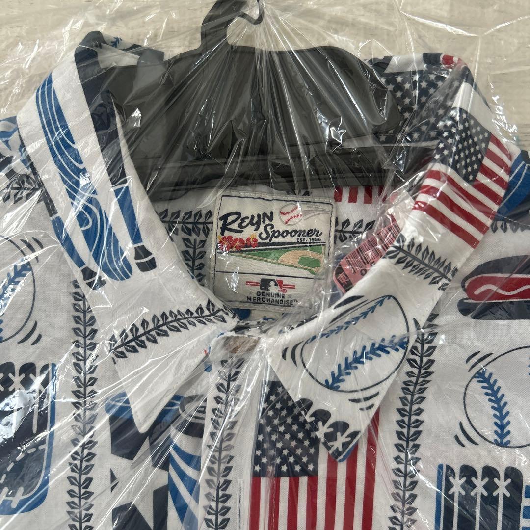 【未使用品】 MLB ドジャース アロハシャツ　 WBC 応援