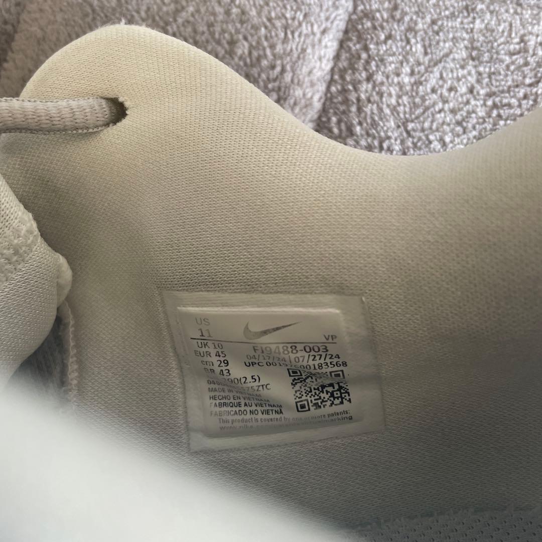 NIKE KD 7バッシュ 29cm 美品 洗浄済 グレー/ブラック/ゴールド