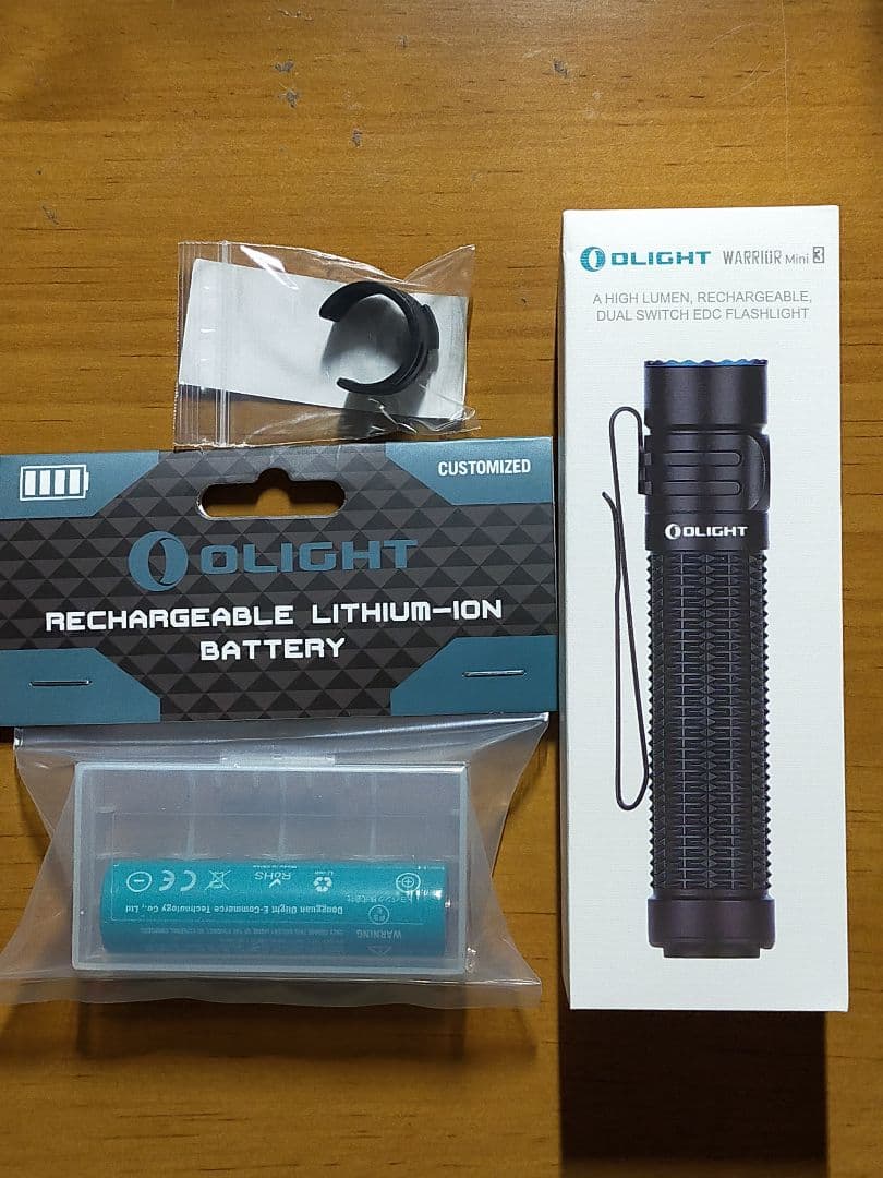 オーライト WARRIOR Mini 3 ブラック + 予備バッテリー