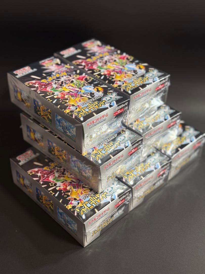 【新品未開封 シュリンク付き】ポケモンカード シャイニートレジャーex 7BOX