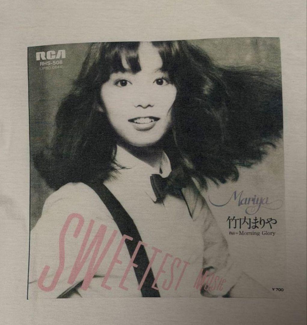 希少★MARIYA TAKEUCHI★SWEETEST MUSIC Tシャツ