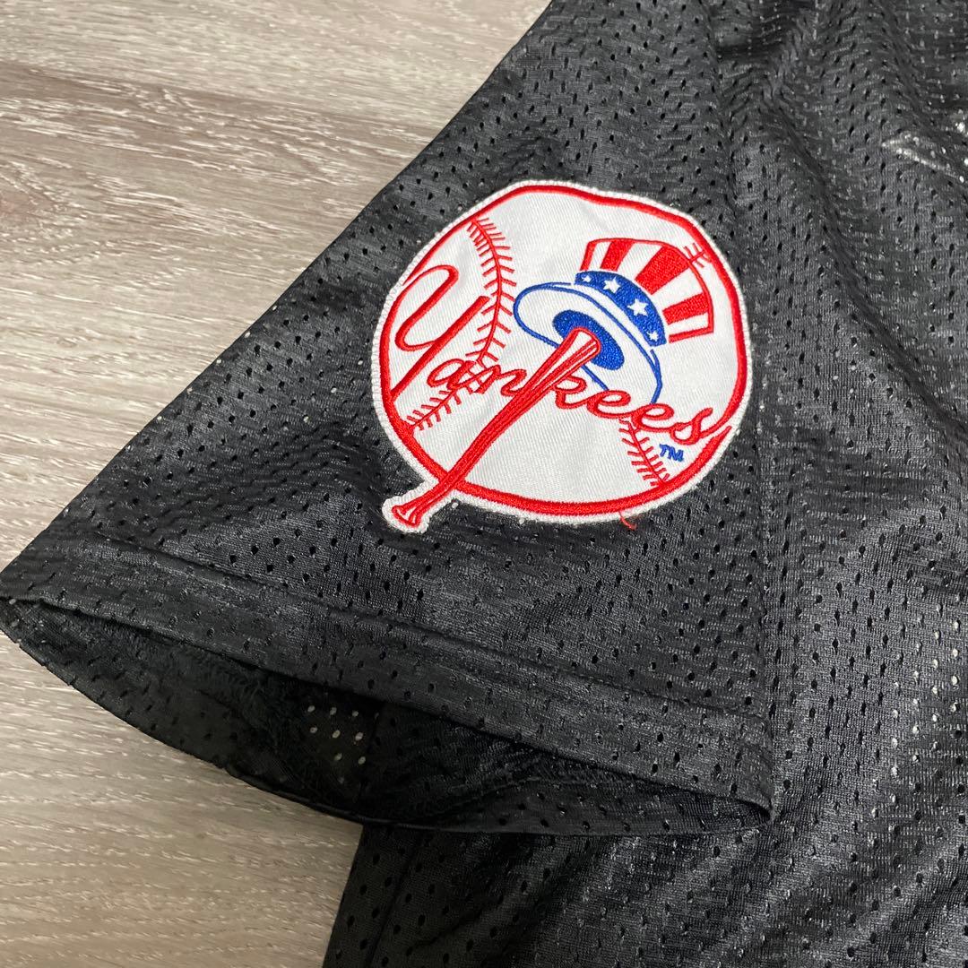 極美品Majestic MLB NY SUBWAY SERIES Jersey黒