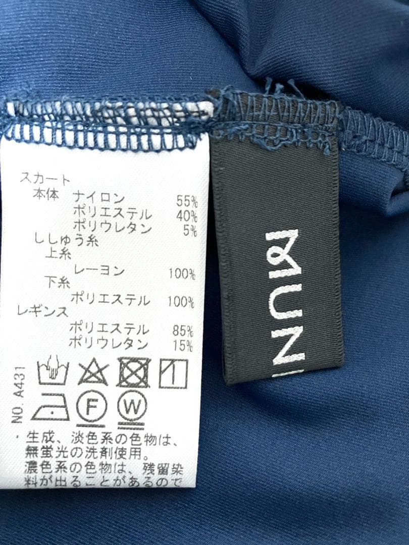 【早い者勝ち‼️】新品 ムニタルプ レディース スカッツ サイズ38 ネイビー