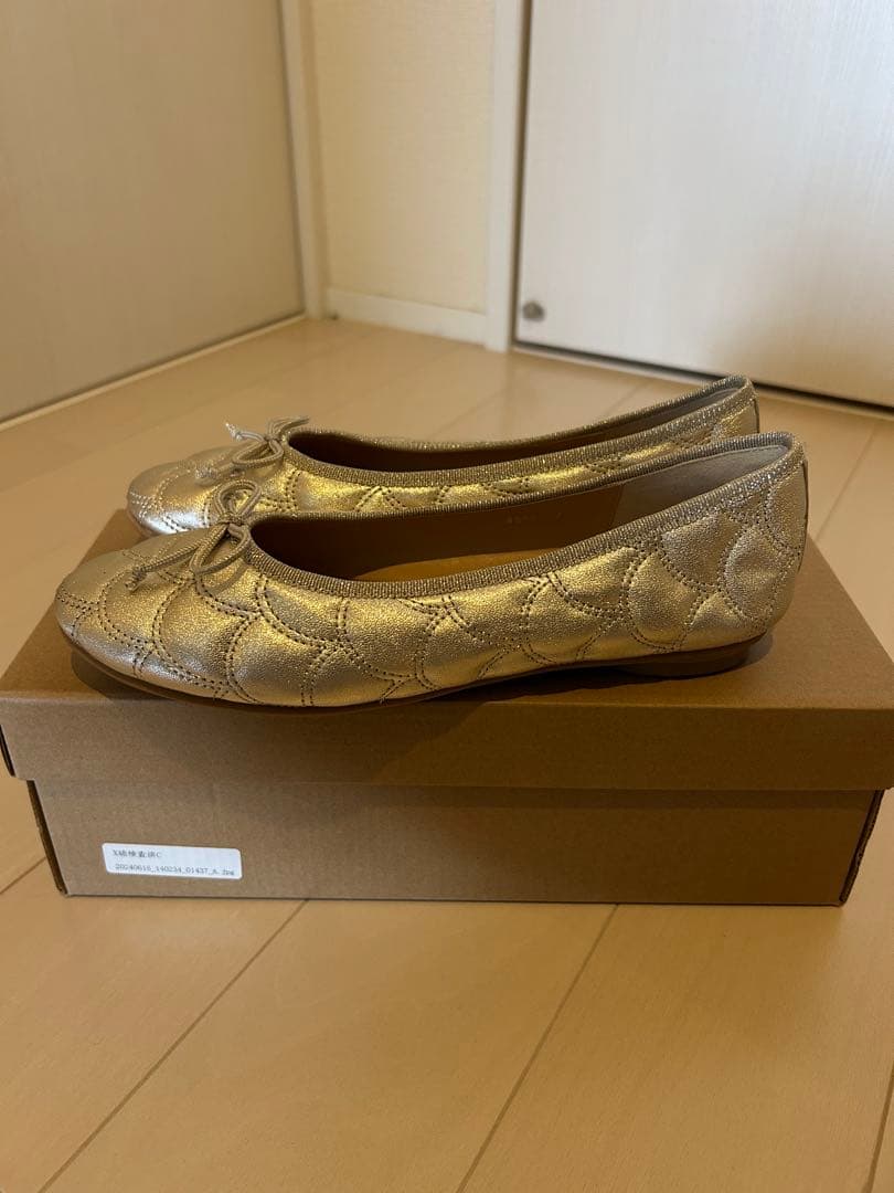 【tsumori chisato】キルティングバレエシューズ 23cm
