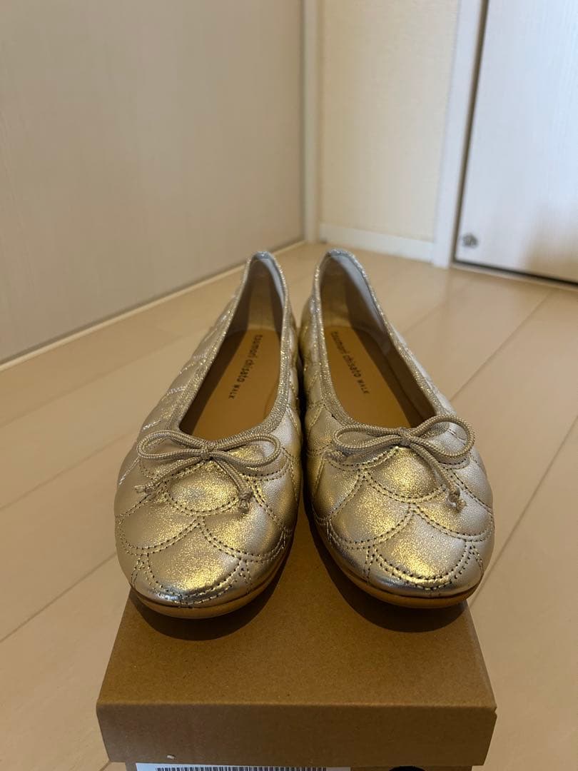 【tsumori chisato】キルティングバレエシューズ 23cm