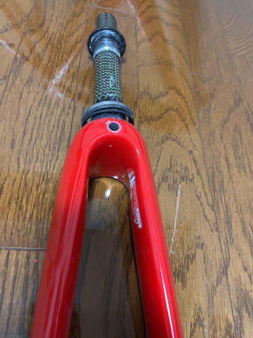 TIME ロードバイクフレーム レッド　ALPD’HUEZ21ジャンク