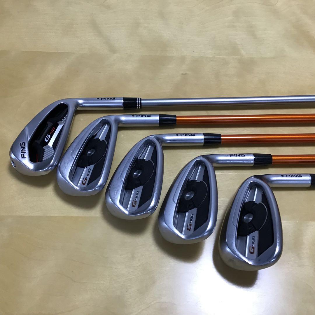 PING G400&G410 黒ドット 5本セット （4本＋1本