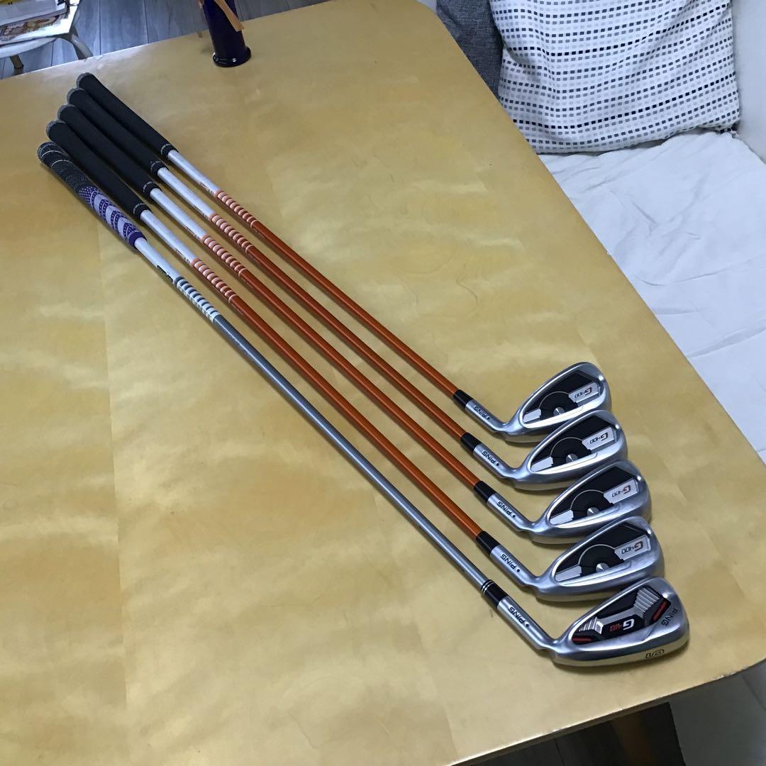 PING G400&G410 黒ドット 5本セット （4本＋1本