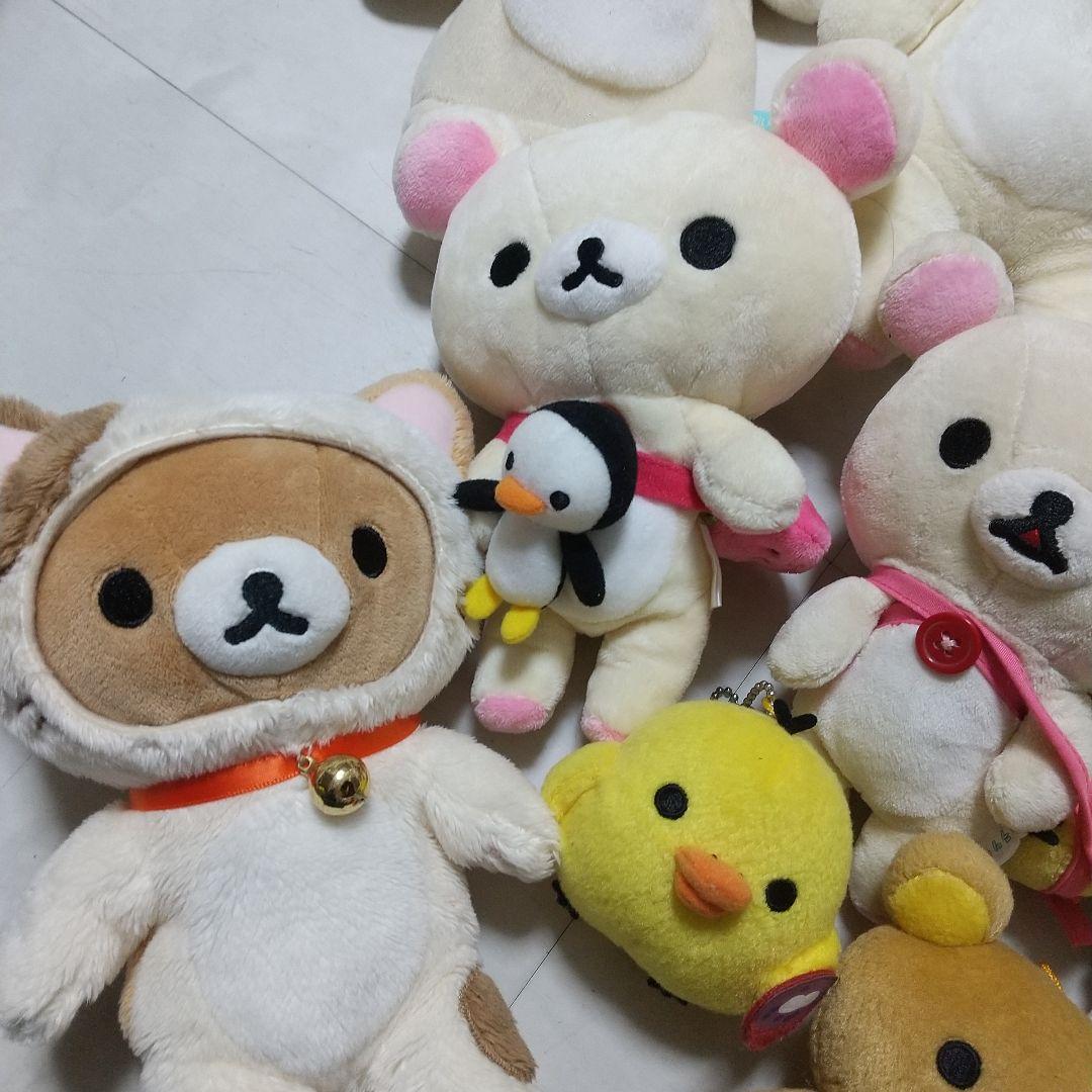 リラックマ　コリラックマ　キイロイトリ　ぬいぐるみ　セット