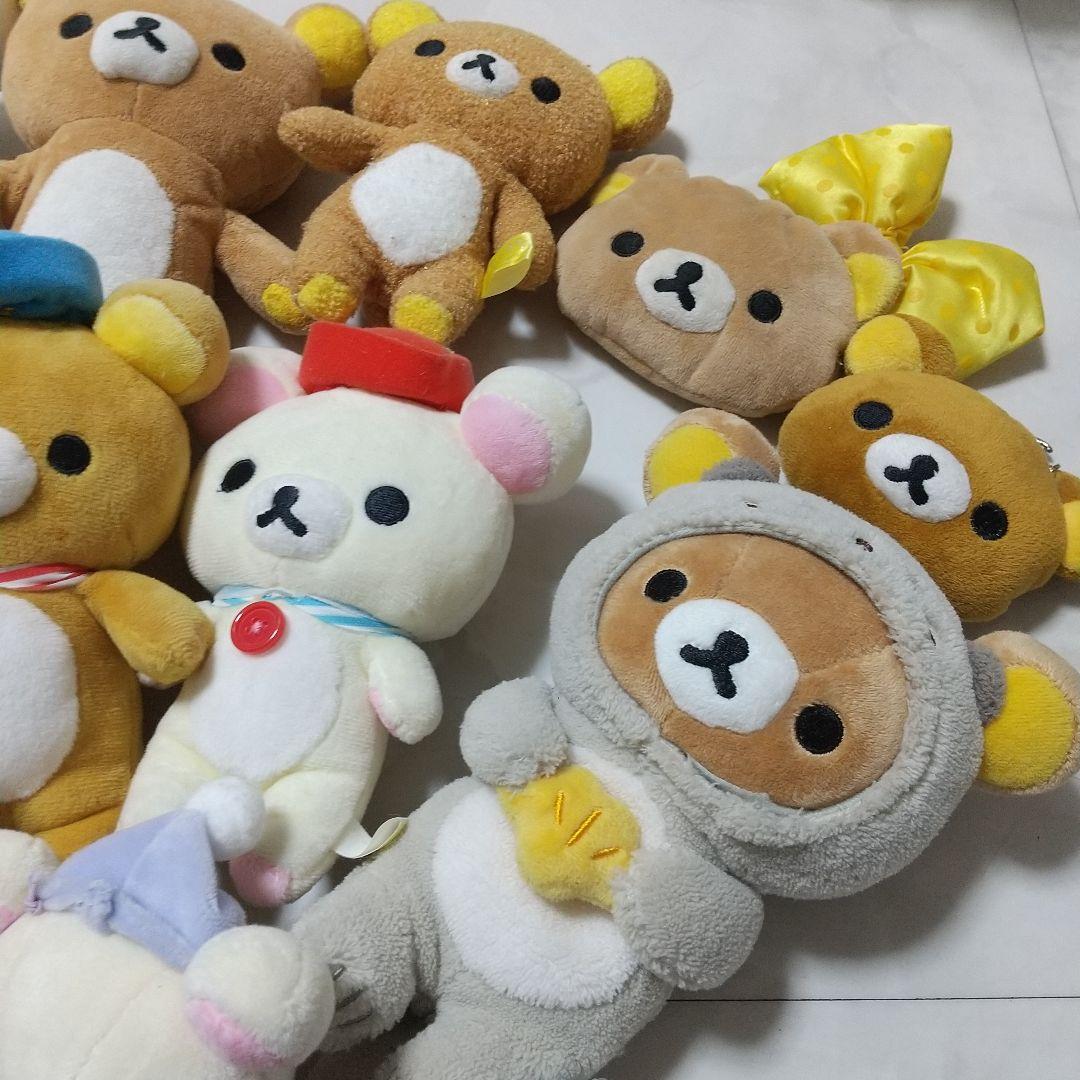 リラックマ　コリラックマ　キイロイトリ　ぬいぐるみ　セット