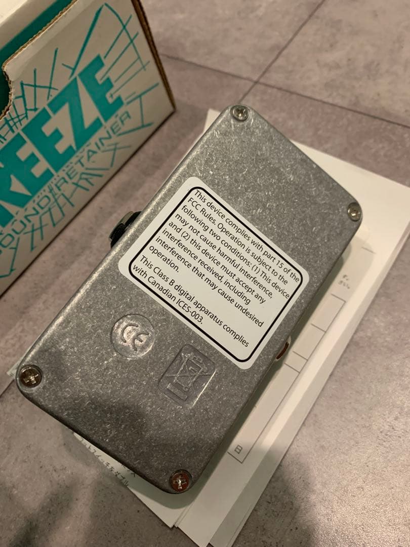 electro harmonix FREEZE エレハモ フリーズ